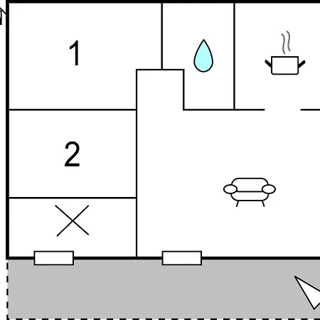 Two-bedroom In Lägenhet Arrach